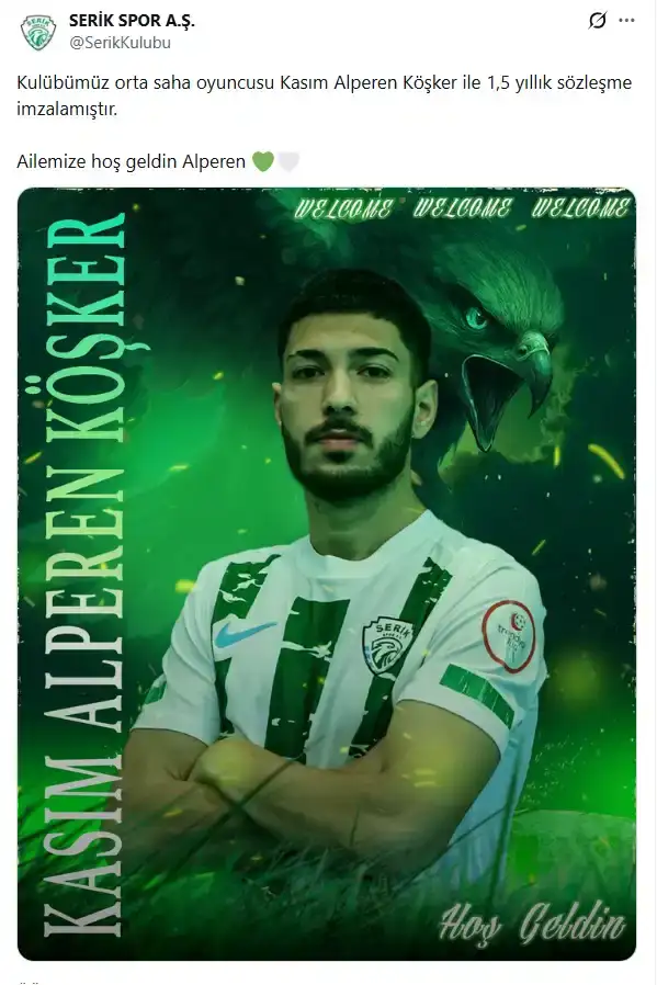 Serik Spor 9 Futbolcuyu Kadrosuna Kattı 5